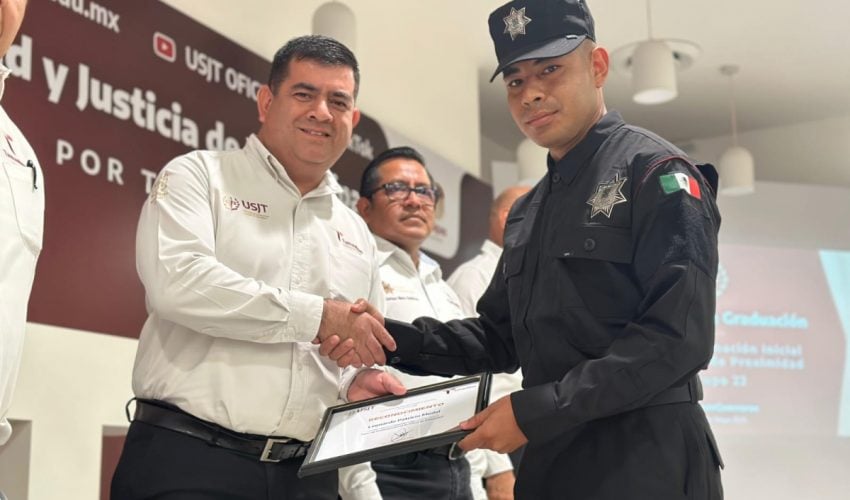 Culminan su capacitación 44 cadetes en el curso de formación inicial de la&nbsp;USJT
