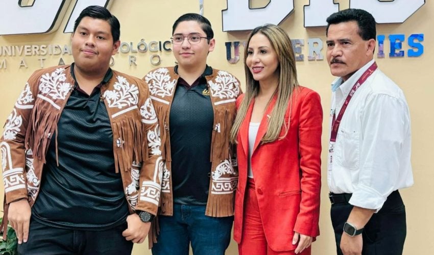 Destacan estudiantes de la UT Matamoros: ganan medalla de plata en Infomatrix&nbsp;2025