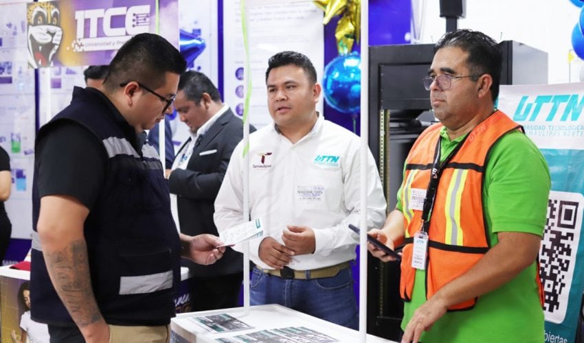 Presenta UTTN su oferta educativa en feria organizada por&nbsp;maquiladora