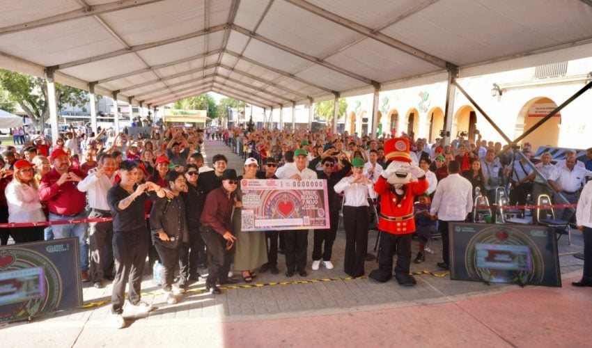 Presentan en Tamaulipas Gran Sorteo Especial “México con M de&nbsp;Migrante”