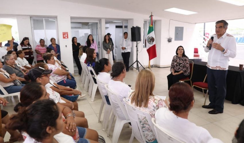 Atiende Américo demandas de las mujeres despicadoras en&nbsp;Tampico
