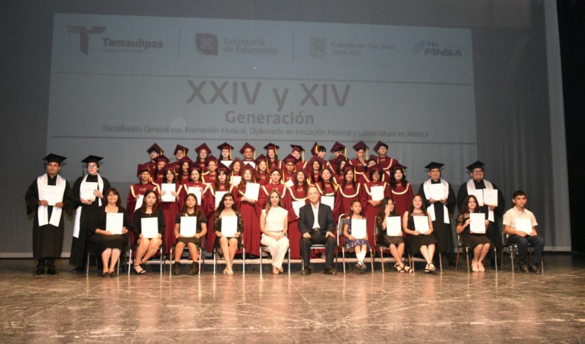Egresa del Colegio de San Juan Siglo XXI nueva generación de especialistas en&nbsp;música