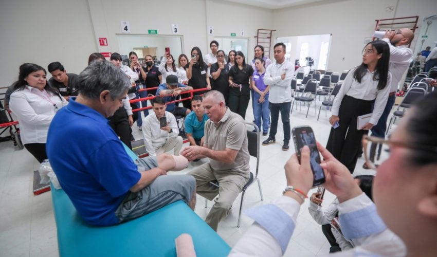 Capacita DIF Tamaulipas a fisioterapeutas de los Centros y Unidades de Rehabilitación en todo el&nbsp;estado