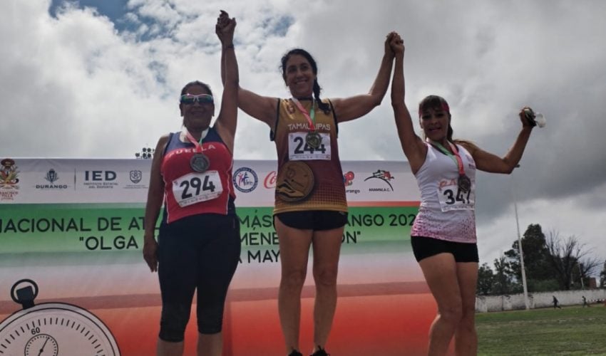Es Tamaulipas sexto lugar nacional de atletismo&nbsp;máster