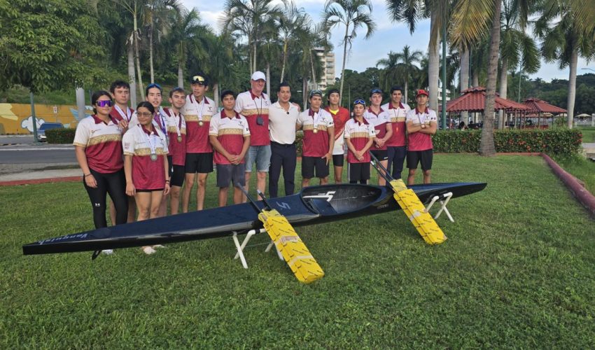 Apoya INDE Tamaulipas a equipo de&nbsp;canotaje