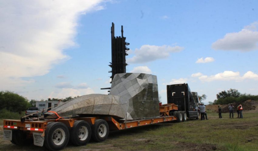Inicia traslado de escultura de Virgen de la Misericordia hacia El&nbsp;Chorrito