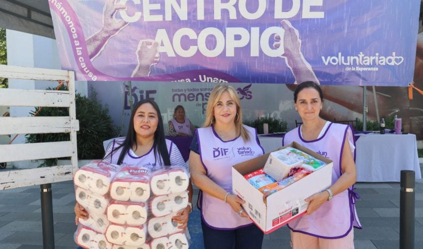 Secretaría de Administración se suma a colecta en apoyo a familias afectadas por&nbsp;inundaciones