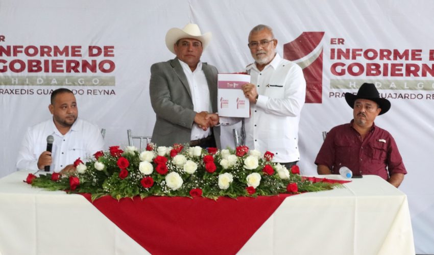 Refrenda Gobierno de Tamaulipas compromiso con la transformación de Hidalgo en su Primer Informe de&nbsp;Gobierno