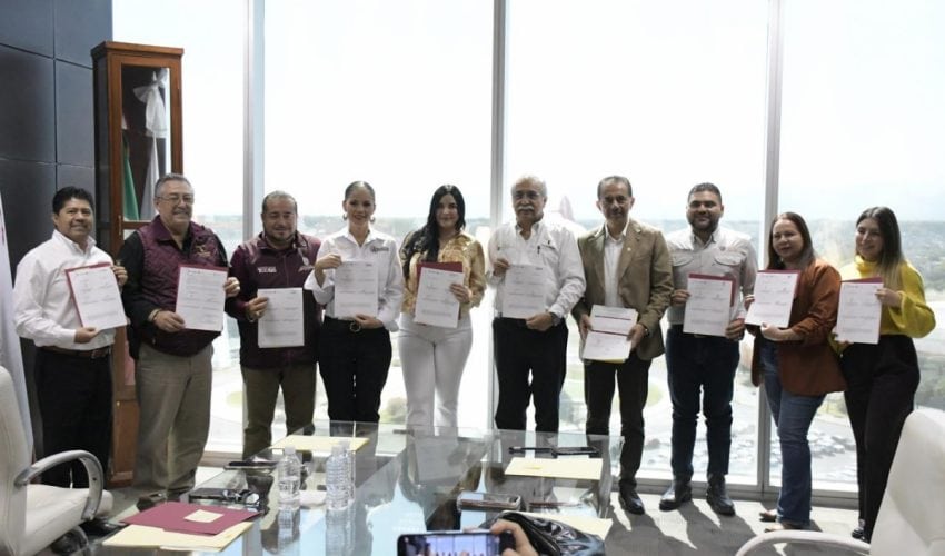 Firma de convenio fortalece el acceso a alimentos del mar a familias&nbsp;tamaulipecas