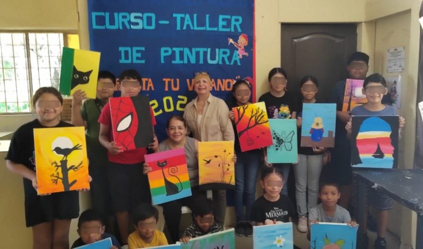 Previene SSPT el delito en NNA a través de talleres&nbsp;artísticos