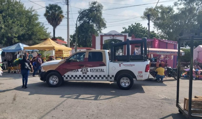 Despliega SSPT operativo de seguridad por Día de Muertos en&nbsp;Tamaulipas