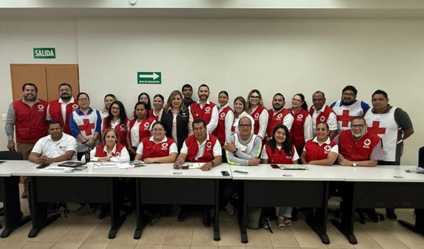 Capacita Secretaría del Trabajo a personal de la Cruz Roja en Tampico en materia de seguridad e higiene&nbsp;laboral